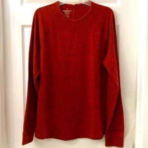 American Eagle Active Flex long sleeve shirt. Burnt Orange.
